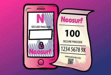 Carte de paiement Neosurf