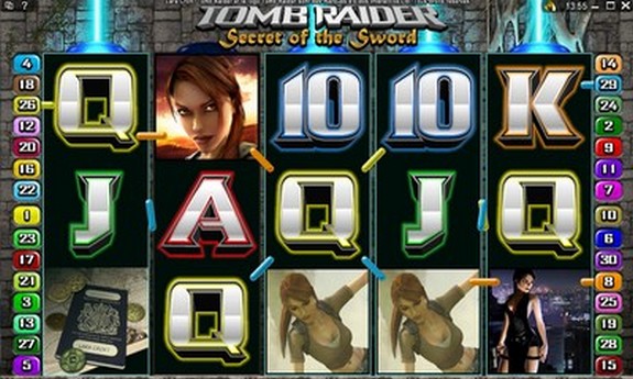 machine à sous Lara Croft Tomb raider