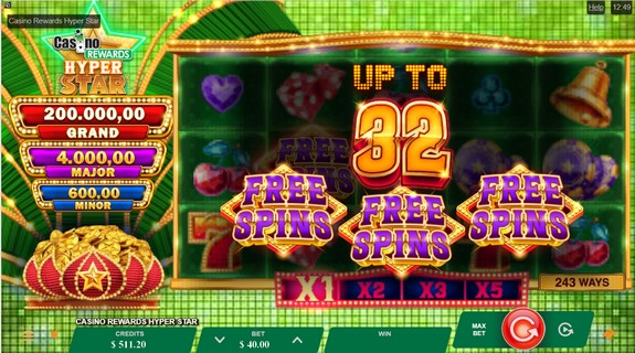 machine à sous Casino Rewards Hyper Star